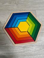 Playtive houten regenboog puzzel, Ophalen, Zo goed als nieuw, Overige typen