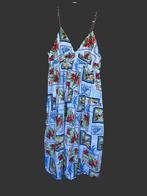 Primark Jurk Maat 50 Wit Bloemenprint Maxi, Kleding | Dames, P, Wit, P, Zo goed als nieuw