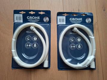 Nieuwe doucheslang 2x / Grohe Relexaflex / 1.5 m / Nu €14,95 beschikbaar voor biedingen