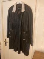 Elegante lang bruine dun leren jas van Roberto Gianni, mt 48, Bruin, Verzenden, Roberto Gianni, Jas of Mantel