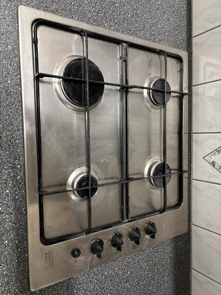 Complete Keuken - Zelf Demonteren & Gratis!, Witgoed en Apparatuur, Fornuizen, Gebruikt, Inbouw, Gas, 4 kookzones, 85 tot 90 cm