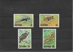 Guyana dieren en vogels, Postzegels en Munten, Postzegels | Amerika, Ophalen of Verzenden, Postfris, Zuid-Amerika