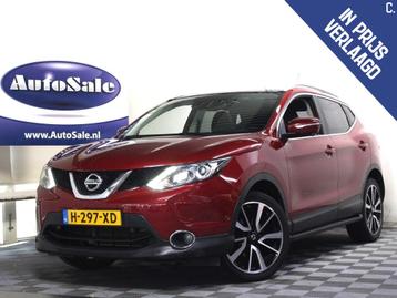 Nissan QASHQAI 1.2 Tekna PANO NAV BT 360CAMERA STOELVW CRUIS beschikbaar voor biedingen