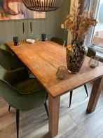 Teak Dingkliktafel 180x90, Huis en Inrichting, Tafels | Eettafels, Ophalen, Teakhout, 50 tot 100 cm, Zo goed als nieuw