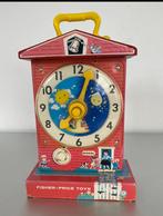 Fisher Price Music Box Teaching Clock nr.998/1962, Kinderen en Baby's, Speelgoed | Fisher-Price, Speelset, Met geluid, Gebruikt