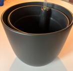 Plantenpot Elho met inzetbak - 31cm, Tuin en Terras, Bloempotten, Kunststof, Rond, Binnen, Zo goed als nieuw