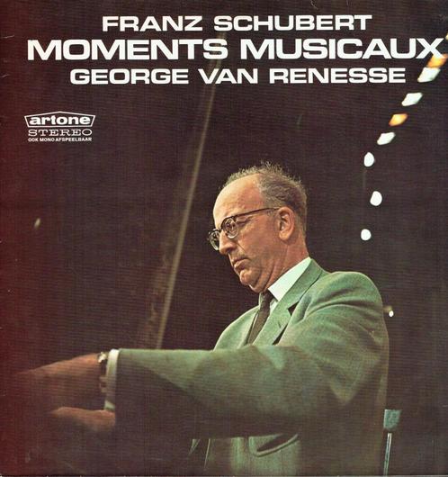Franz Schubert - George Van Renesse – Moments Musicaux, Cd's en Dvd's, Vinyl | Klassiek, Zo goed als nieuw, Romantiek, Ophalen of Verzenden