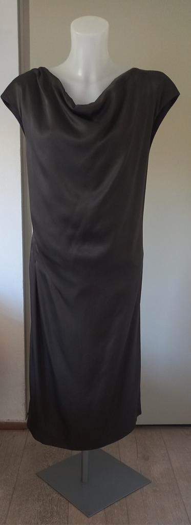 Dries van Noten jurk, Kleding | Dames, Jurken, Zo goed als nieuw, Maat 38/40 (M), Groen, Onder de knie, Verzenden