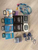 Gameboy Advance met games en accessoires, Spelcomputers en Games, Spelcomputers | Nintendo Game Boy, Ophalen of Verzenden, Gebruikt
