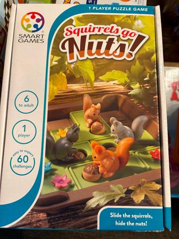 Smart Games Squirrels go Nuts! Puzzel beschikbaar voor biedingen