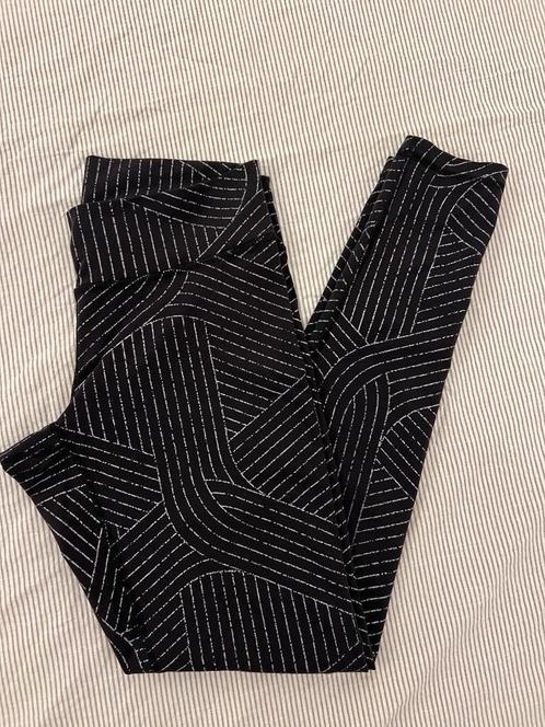 Adidas Dark Blue/Black Leggings, Kleding | Dames, Sportkleding, Gedragen, Overige typen, Maat 36 (S), Zwart, Ophalen of Verzenden
