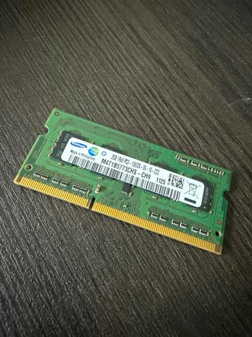 Samsung 2GB DDR3 Laptop Geheugen beschikbaar voor biedingen