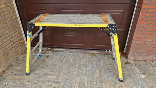 Te koop, kamersteiger/trap plateau, Doe-het-zelf en Verbouw, Steigers, Gebruikt, Rolsteiger of Kamersteiger, Minder dan 2 meter