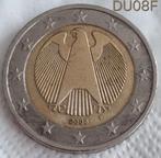 Adelaar 2008 Republiek Duitsland €2,- euromunt, Postzegels en Munten, Munten | Europa | Euromunten, Ophalen of Verzenden, Duitsland
