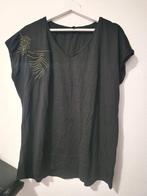 Zwarte Top van Hema maat L, Kleding | Dames, Zwart, Maat 42/44 (L), Ophalen of Verzenden, Korte mouw