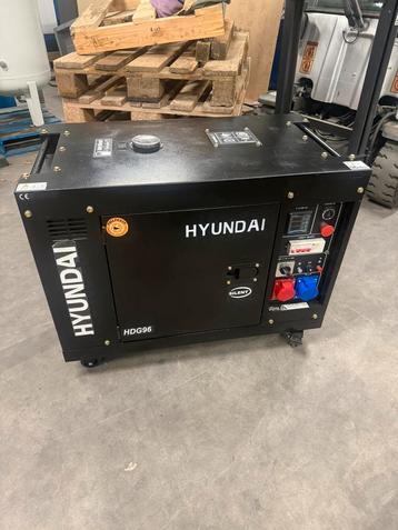 Hyundai diesel aggregaat 8.1kva beschikbaar voor biedingen