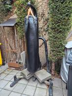 Zware bokszak met standaard., Sport en Fitness, Ophalen, Gebruikt, Bokszak