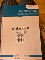 Luzac Wiskunde B VWO Examenbundel 2024, Ophalen of Verzenden, Beta, Zo goed als nieuw, Niet van toepassing
