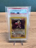 Rocket's Hitmonchan Holo PSA 7 - 11/132 - Gym Heroes