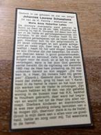 Schaepkens Johannes 1866 Schin op Geul 1963 Houthem x Latten, Ophalen of Verzenden, Bidprentje