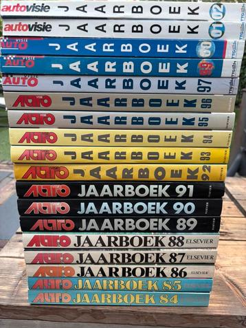 Jaarboeken Autovisie 1984 t/m 2002 beschikbaar voor biedingen