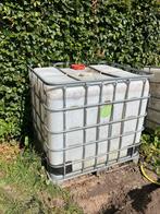 IBC Container 1000 Liter water vat, 150 liter of meer, Verzenden, Gebruikt, Kunststof