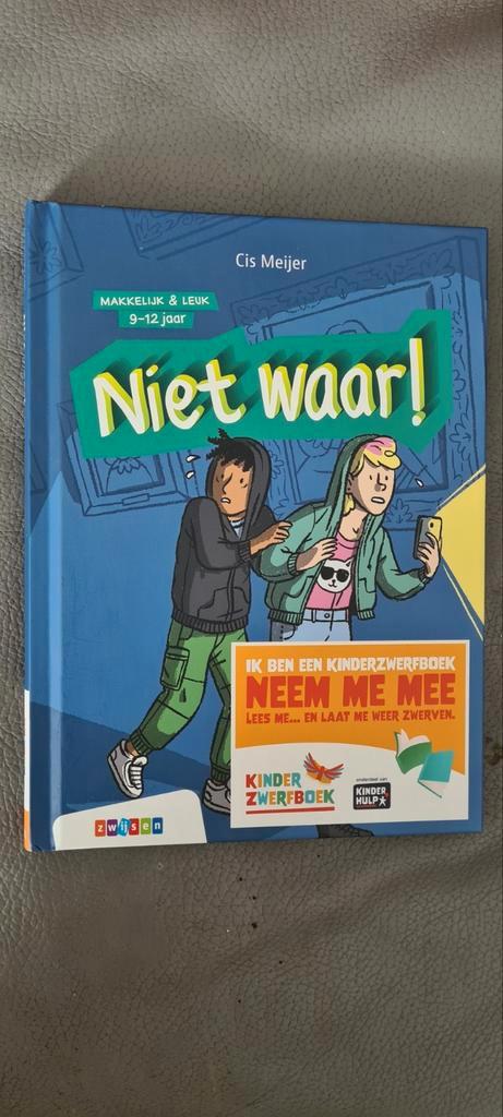 NIET WAAR! van Cis Meijer ( dyslexie letterboek), Boeken, Kinderboeken | Jeugd | 10 tot 12 jaar, Nieuw, Ophalen of Verzenden