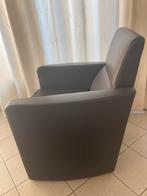Lederen fauteuil (top design) kleur mistral bruin, Zo goed als nieuw, Ophalen