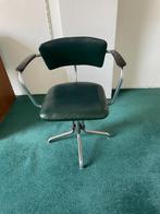 DUTCH Gispen draaistoel 1960/groen/verstelbaar. GOEDE STAAT!, Huis en Inrichting, Ophalen, Antieke bureau stoel, Gebruikt, Eenpersoons