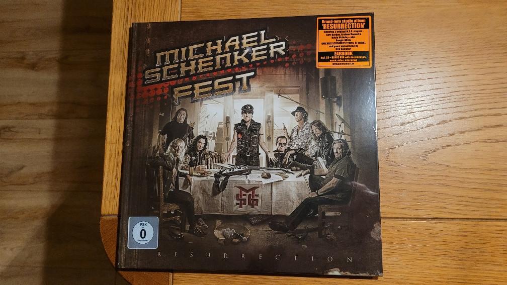 Michael Schenker Fest - Ressurection (Earbook), Cd's en Dvd's, Ophalen of Verzenden, Zo goed als nieuw, 12 inch, Poprock