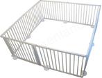 Grondbox / playpen 7.32 m wit, Ophalen, Gebruikt, Overige vormen