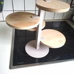 GUSTA  serveertoren etagere  bamboe, Huis en Inrichting, Woonaccessoires | Etagères, Ophalen of Verzenden, Zo goed als nieuw