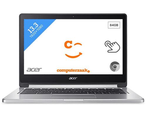 Acer Chromebook R13 CB5-312T-K7SP/Overig Overig 2.1GHz/4GB/6, Computers en Software, Chromebooks, Refurbished, 13 inch, 4 GB of minder