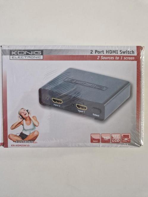 König KN-HDMISW10 (Nieuw in doos), Computers en Software, Overige Computers en Software, Nieuw, Ophalen of Verzenden