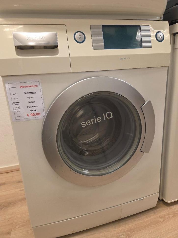 wasmachine - Siemens - budget, Witgoed en Apparatuur, Wasmachines, Gebruikt, Voorlader, 6 tot 8 kg, 85 tot 90 cm, 1200 tot 1600 toeren