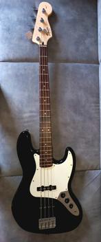 Squier Affinity Jazzbas Zwart, Ophalen, Zo goed als nieuw