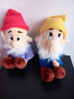2 Pluche Walt Disney Zeven Dwergen knuffels (50 cm hoog), Ophalen of Verzenden, Zo goed als nieuw, Overige typen