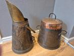 Doofpot + kolenkit., Antiek en Kunst, Antiek | Koper en Brons, Ophalen