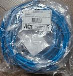 2x Blauwe 3M SFTP CAT6A patchkabel snagless RJ45, Ophalen of Verzenden, Nieuw