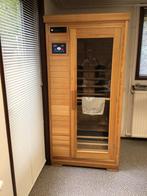 Mooie INFRAROOD SAUNA van Fonteyn, voor 1á 2 personen., Ophalen, Zo goed als nieuw, Complete sauna