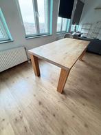 Houten eettafel in perfecte staat, Ophalen, 100 tot 150 cm, Eikenhout, 200 cm of meer