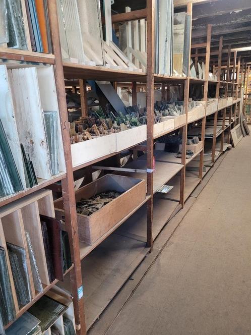 Los figuurglas, Doe-het-zelf en Verbouw, Glas en Ramen, Zo goed als nieuw, Glasplaat, Minder dan 80 cm, Minder dan 80 cm, Glas in lood