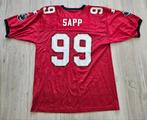 NFL vintage jersey Tampa Bay Buccaneers Sapp, Maat 52/54 (L), Overige typen, Ophalen of Verzenden, Zo goed als nieuw