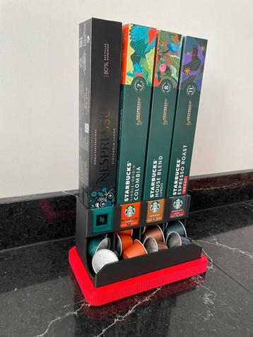 Nespresso cups staande houder- meerdere kleuren beschikbaar voor biedingen