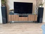 IKEA Besta TV Kast Walnoot met Hairpin Legs, Ophalen, Kunststof, 150 tot 200 cm, Zo goed als nieuw