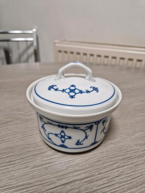 Botervloot blau Saks jägers, Antiek en Kunst, Antiek | Servies los, Ophalen of Verzenden