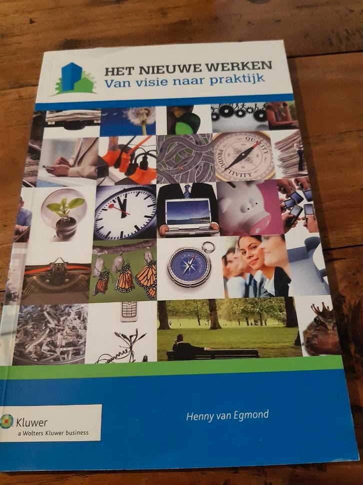 Henny van Egmond - Het nieuwe werken, Boeken, Economie, Management en Marketing, Zo goed als nieuw, Management, Ophalen of Verzenden