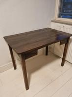 Oude houten tafel / bureau, Huis en Inrichting, Bureaus, Ophalen of Verzenden, Gebruikt, Bureau