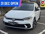 Volkswagen Polo 1.0 TSI R-Line|PANO|BEATS|CAMERA|ACC|KEYLESS, Auto's, Volkswagen, Stof, Gebruikt, Zwart, Wit