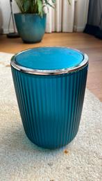 Afvalbak Wenko Agropoli petrol 5l nieuw in doos, Huis en Inrichting, Woonaccessoires | Prullenbakken, Ophalen of Verzenden, Nieuw